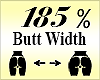 Butt Hip Scaler 185%