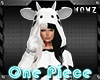 !W One Piece Cow