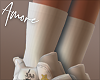 $ Add-ON Socks White