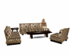 leopard sofa set