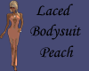 Laced Bodysuit Peach