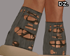 D. Dystopic Ripped Socks