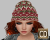 D Winter cap+hair red 1