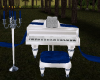 Pearl White Grand Piano