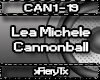 Lea Michele Cannonball