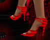(AL)Red Strappy Shoe