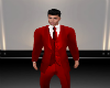 suit jacket red white