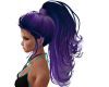 Purple High Pony