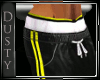 Yellow Sports Pants Male