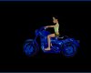 Blue Lightning Bike