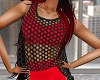 Red RAVE Top