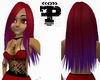 F> Red-Purple Aya Hair