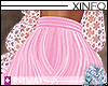 [i] Flared Skirt -Pink