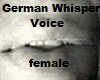 german whisper voice fem