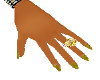 DAINTY HANDS/GOLD NAILS