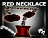 Red Strapped Necklace