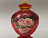 Red Floral Jar One