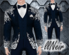 N | Blue BL Tuxedo Suit