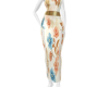 cK Dress Orient White Fl