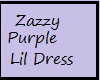 JK! ZazzyPurpleLIl Dress