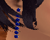 earrings sapphire
