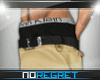 NR: Beige Cargo Shorts  