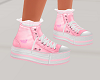 Pink Butterfly Sneakers