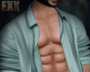 ✘ Blue Shirt Open