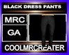 BLACK DRESS PANTS