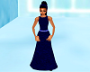 Long Blue Child's Dress