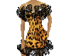 Ruffled Leopard Dress