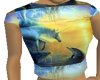 Unicorn & Dolphin Sunset
