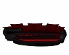 black and Red Sofa 