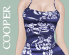 !A blue dress flowers