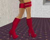 elektra boots and garter