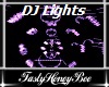 Spinning DJ Purple Light