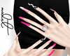 M. Pink Race Nails