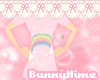 !B~ Rainbow pink dress