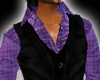 Elegant jacket purple ts