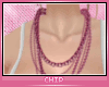 C | Pink Necklace