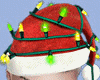 X Santa lights Hat
