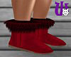 Ugg Fur Boots red