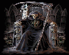 grim reaper on throne