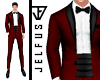 Red Tuxedo-Full Suit