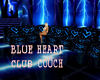 Blue Heart Club Couch