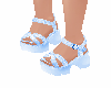 Girls Blue Sandals
