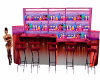 Red and Pink Bar