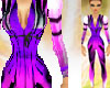 Cirque Bodysuit - Purple