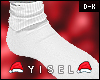 Y. Snowman Socks D/K