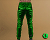 Green Leather Pants (M)